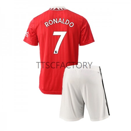 Maillot de Foot Manchester United Cristiano Ronaldo 7 Enfant Domicile 2022/23